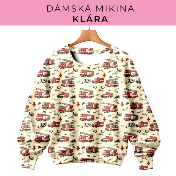 DÁMSKÝ střih - mikina Klára
