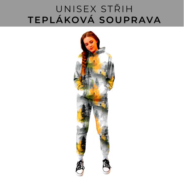 DÁMSKÝ střih - SET mikina a tepláky 