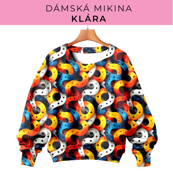 DÁMSKÝ střih - mikina Klára