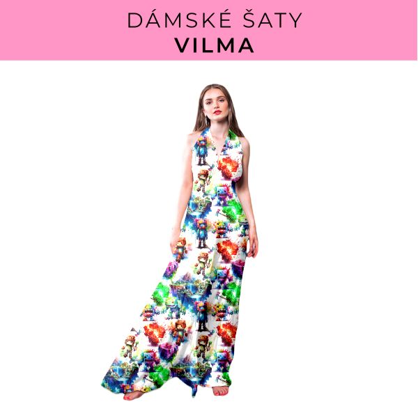 DÁMSKÝ střih - šaty Vilma