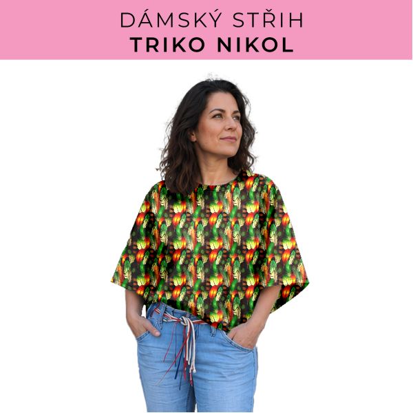 Dámský střih -  triko Nikol