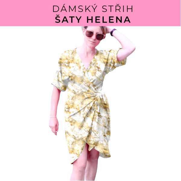 Dámský střih na šaty  Helena