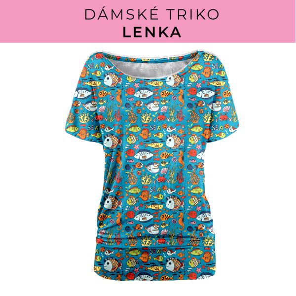 DÁMSKÝ střih - Triko Lenka