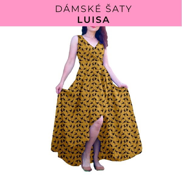 DÁMSKÝ střih - šaty Luisa