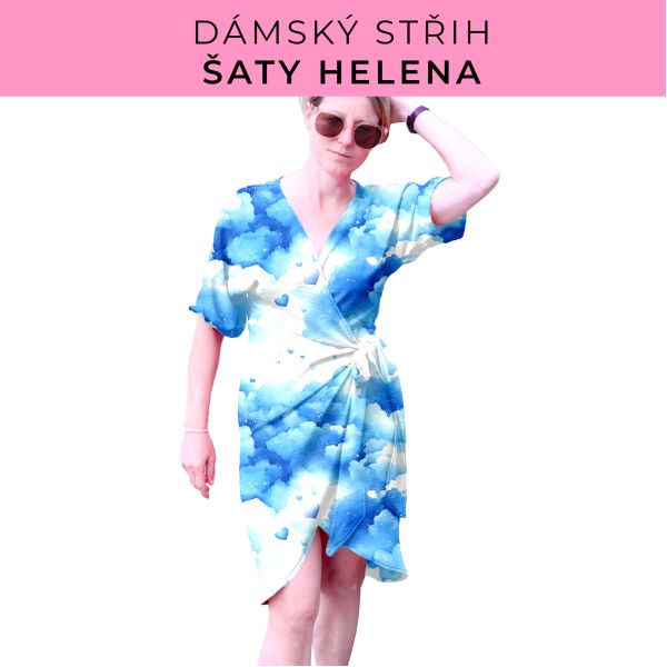Dámský střih na šaty  Helena
