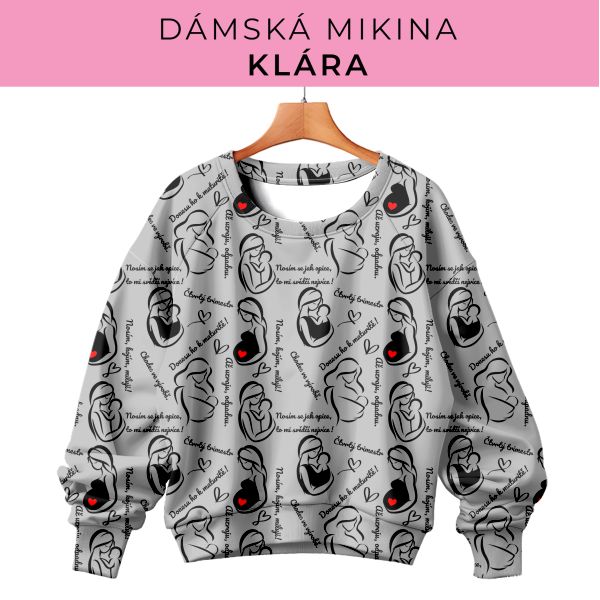 DÁMSKÝ střih - mikina Klára