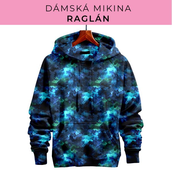 DÁMSKÝ střih - mikina raglán