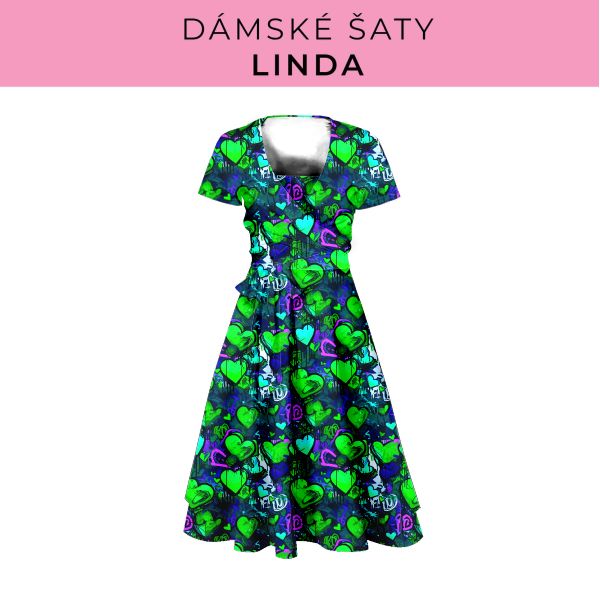 DÁMSKÝ střih - šaty Linda