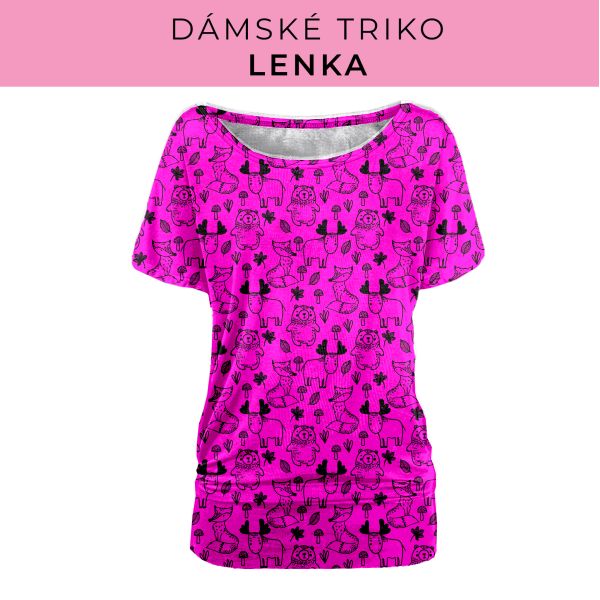 DÁMSKÝ střih - Triko Lenka