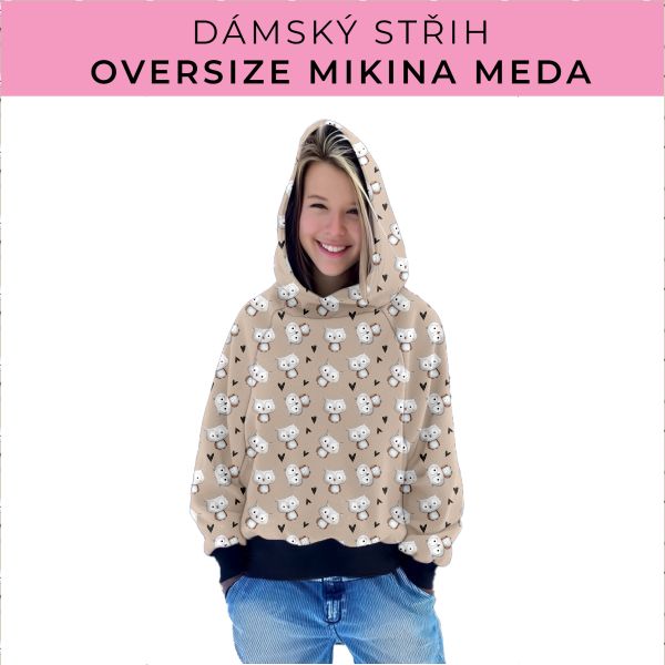Dámský střih - mikina Meda