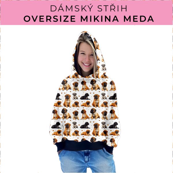 Dámský střih - mikina Meda