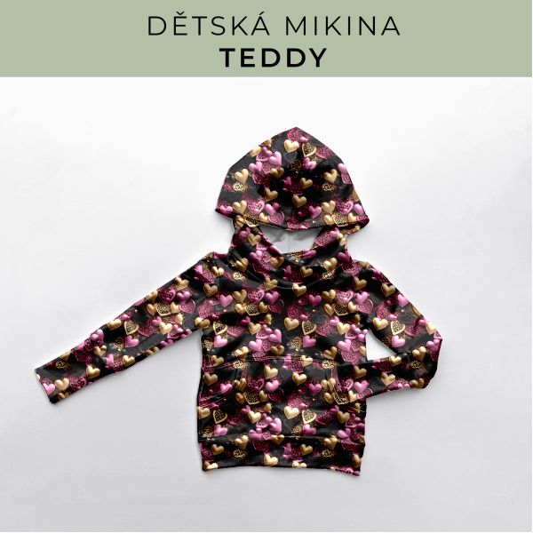 DĚTSKÝ střih - Mikina Teddy