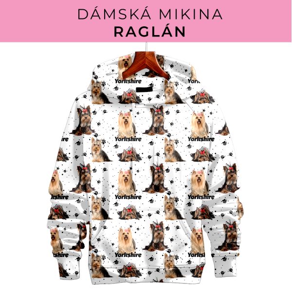DÁMSKÝ střih - mikina raglán