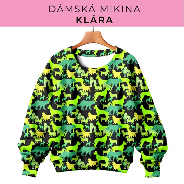 DÁMSKÝ střih - mikina Klára