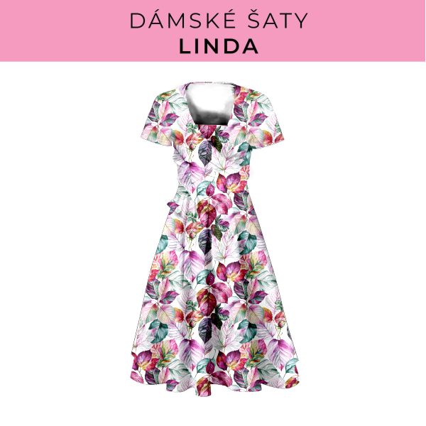 DÁMSKÝ střih - šaty Linda