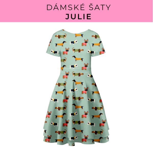 DÁMSKÝ střih - šaty julie