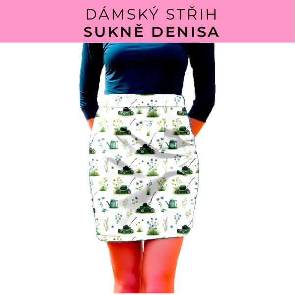 Dámský střih - Dámská sukně Denisa