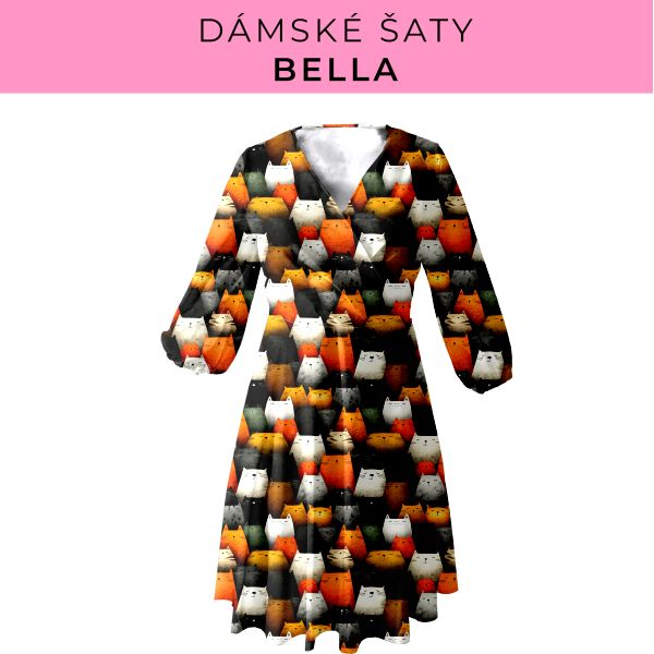 DÁMSKÝ střih - šaty Bella