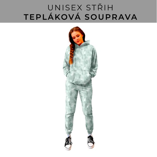 DÁMSKÝ střih - SET mikina a tepláky 