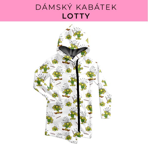 DÁMSKÝ střih - Kabátek Lotty