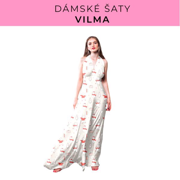 DÁMSKÝ střih - šaty Vilma