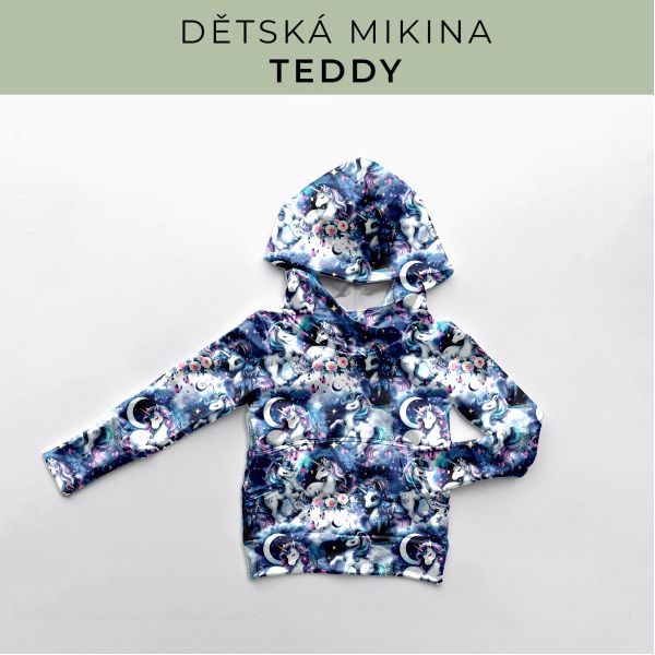 DĚTSKÝ střih - Mikina Teddy