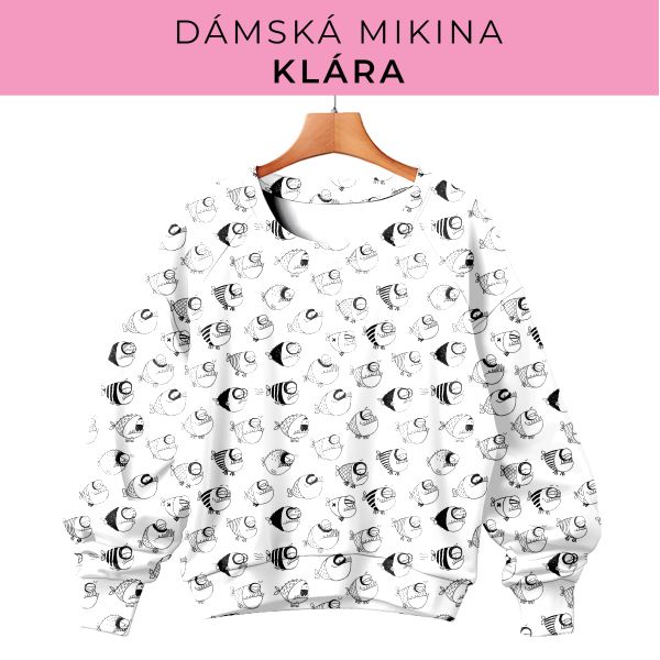 DÁMSKÝ střih - mikina Klára
