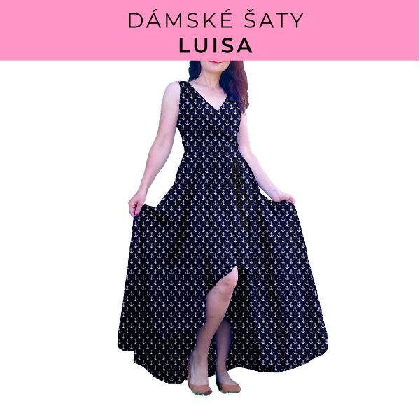 DÁMSKÝ střih - šaty Luisa