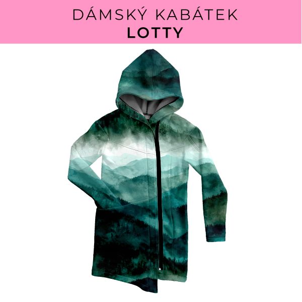 DÁMSKÝ střih - Kabátek Lotty