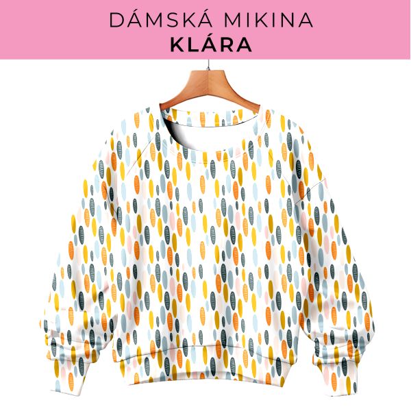 DÁMSKÝ střih - mikina Klára