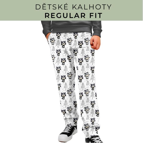 DĚTSKÝ STŘIH - Kalhoty Regular fit