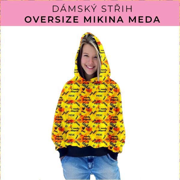 Dámský střih - mikina Meda