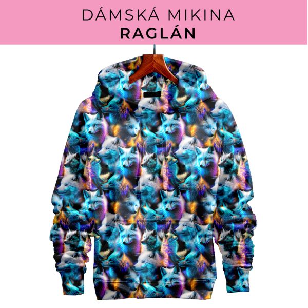 DÁMSKÝ střih - mikina raglán