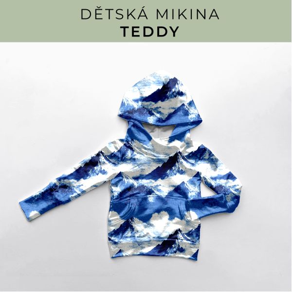 DĚTSKÝ střih - Mikina Teddy