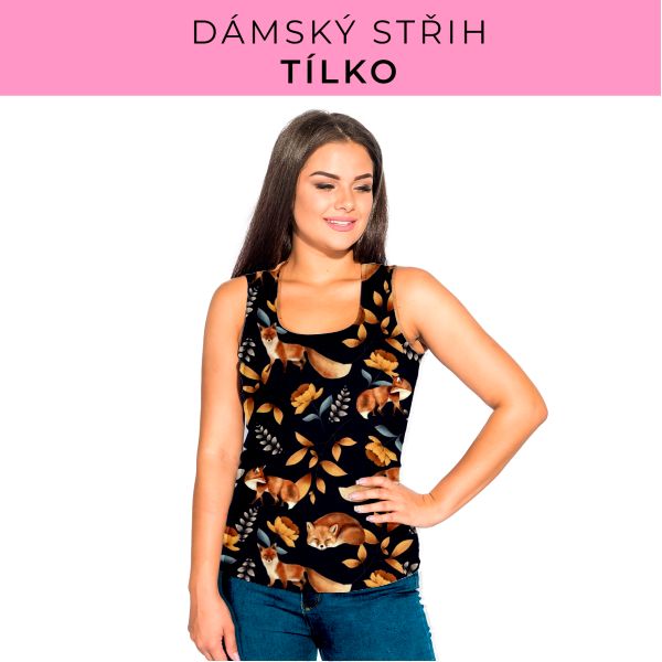 DÁMSKÝ střih - Tílko a kalhoty 