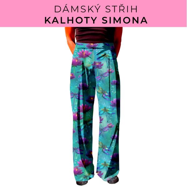 Dámský střih - kalhoty Simona