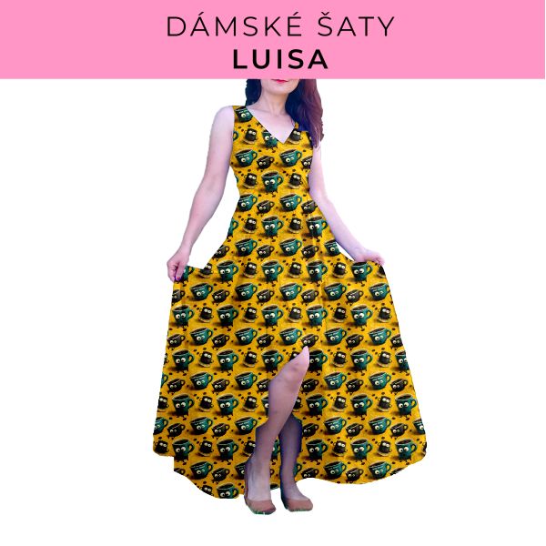 DÁMSKÝ střih - šaty Luisa