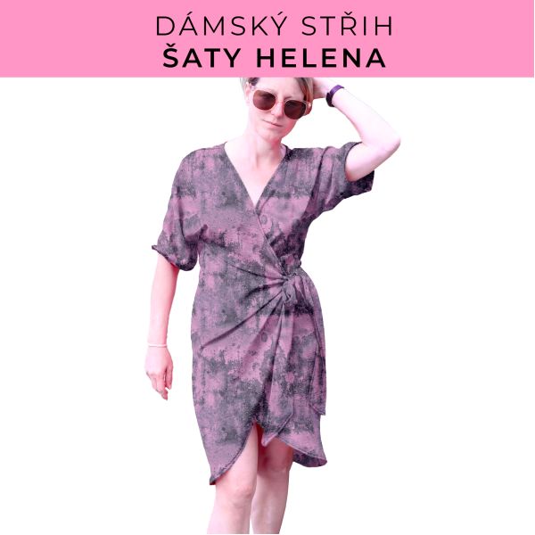 Dámský střih na šaty  Helena
