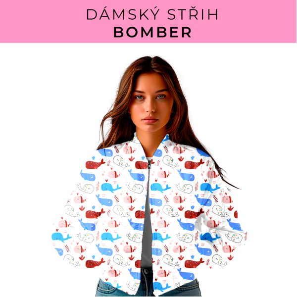 DÁMSKÝ střih - Bomber