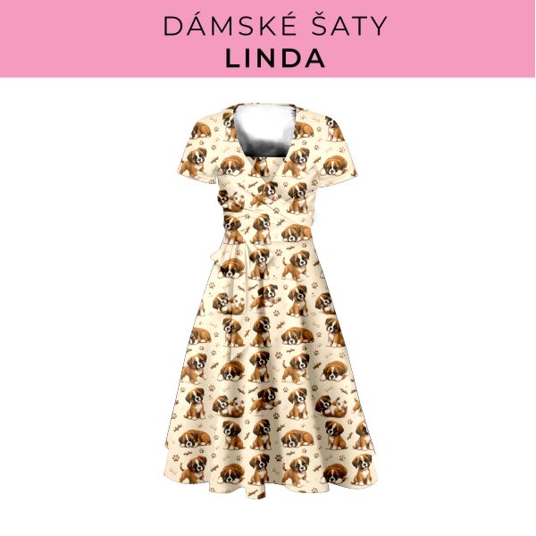 DÁMSKÝ střih - šaty Linda