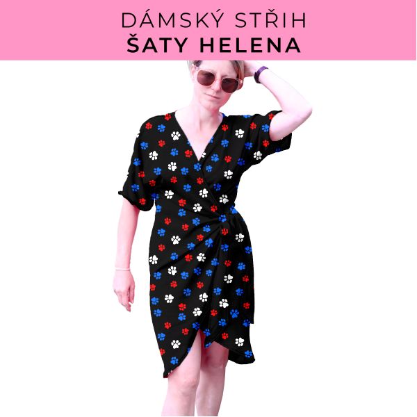 Dámský střih na šaty  Helena