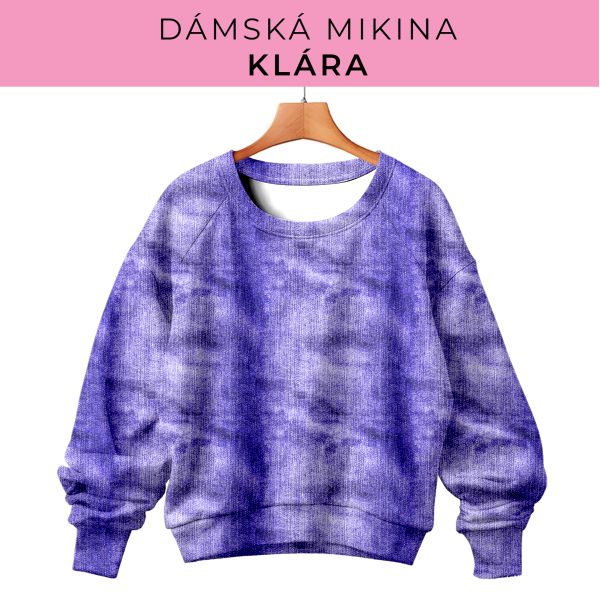 DÁMSKÝ střih - mikina Klára