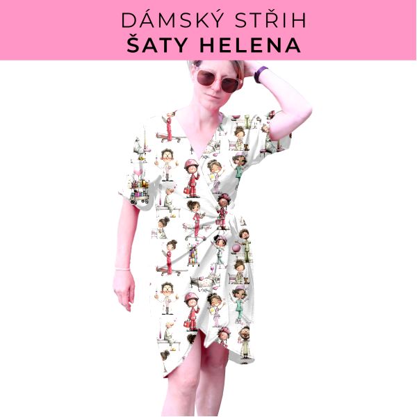 Dámský střih na šaty  Helena