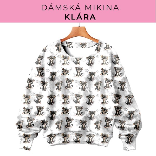DÁMSKÝ střih - mikina Klára