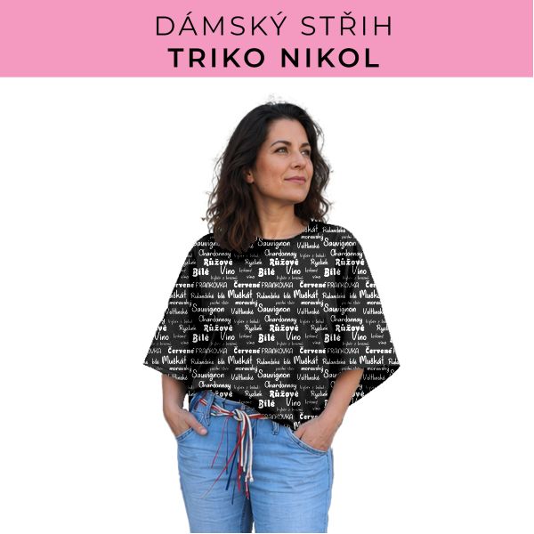 Dámský střih -  triko Nikol