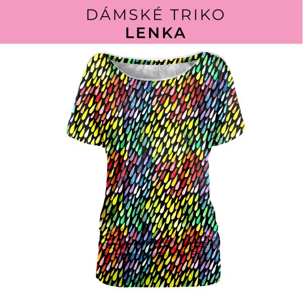 DÁMSKÝ střih - Triko Lenka