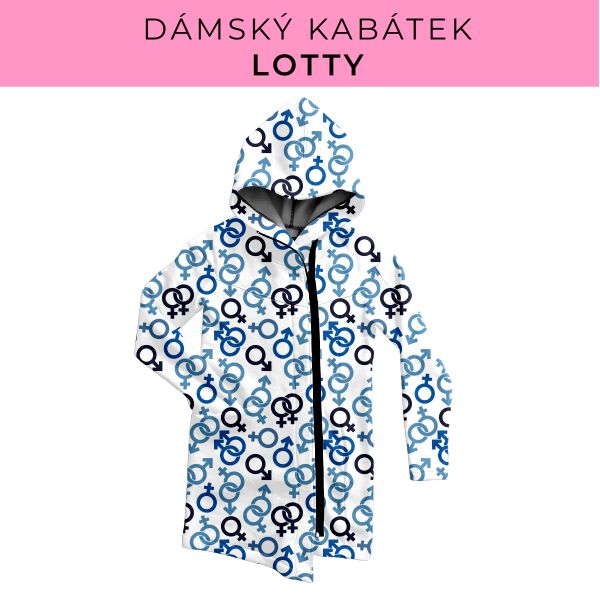 DÁMSKÝ střih - Kabátek Lotty