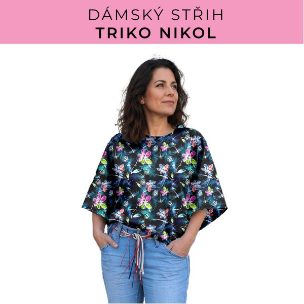 Dámský střih -  triko Nikol