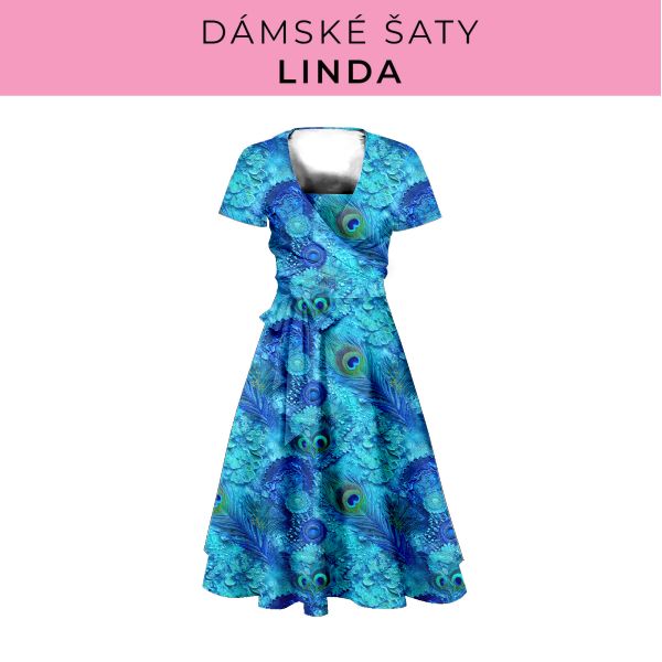 DÁMSKÝ střih - šaty Linda