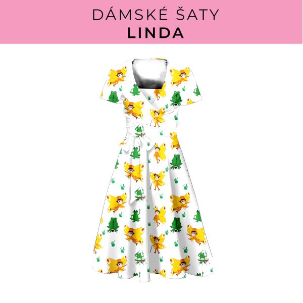 DÁMSKÝ střih - šaty Linda